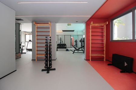 Studio para alugar com 25m², 1 quarto e sem vaga Studio para alugar com 25m², 1 quarto e sem vagaAcademia