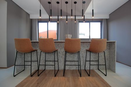 Studio para alugar com 25m², 1 quarto e sem vaga Studio para alugar com 25m², 1 quarto e sem vagaSalão de Festas