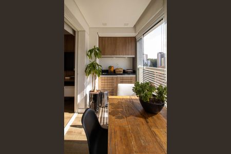 Apartamento à venda com 40m², 1 quarto e 1 vaga Apartamento à venda com 40m², 1 quarto e 1 vagaVaranda gourmet