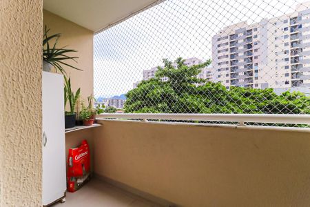 Varanda da Sala de apartamento à venda com 3 quartos, 78m² em Cachambi, Rio de Janeiro