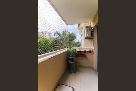 Varanda da Sala de apartamento à venda com 3 quartos, 78m² em Cachambi, Rio de Janeiro