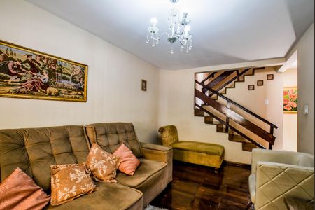 Sala de casa à venda com 3 quartos, 165m² em Campestre, Santo André