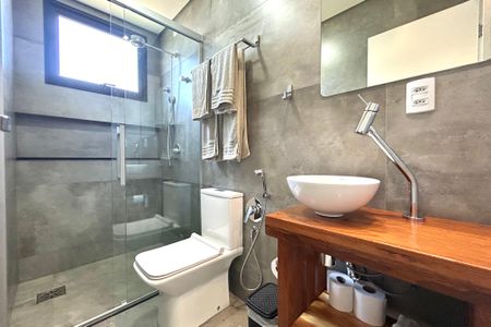 Casa para alugar com 154m², 2 quartos e 1 vagaBanheiro suite 1