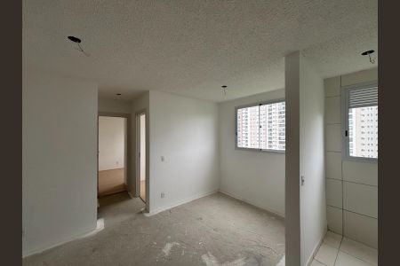 Sala de apartamento à venda com 2 quartos, 37m² em Jardim, Santo André