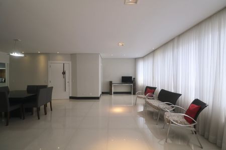 Sala de apartamento para alugar com 4 quartos, 214m² em Barra Funda, Guarujá