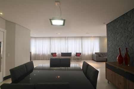 Sala de apartamento para alugar com 4 quartos, 214m² em Barra Funda, Guarujá