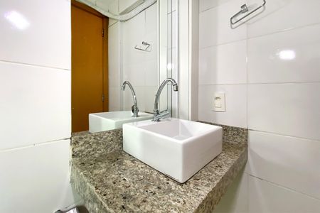 Studio para alugar com 48m², 1 quarto e 1 vaga Studio para alugar com 48m², 1 quarto e 1 vagaBanheiro da Suíte