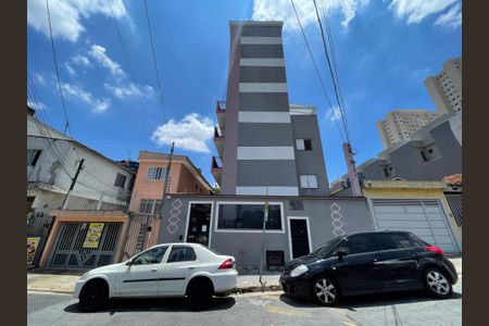 Apartamento à venda com 30m², 2 quartos e sem vagaFachada+Placa 