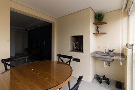 Varanda  de apartamento à venda com 3 quartos, 74m² em Vila das Merces, São Paulo