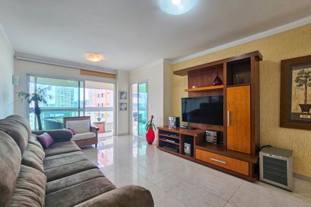 Sala de apartamento para alugar com 3 quartos, 150m² em Balneario Cidade Atlantica, Guarujá