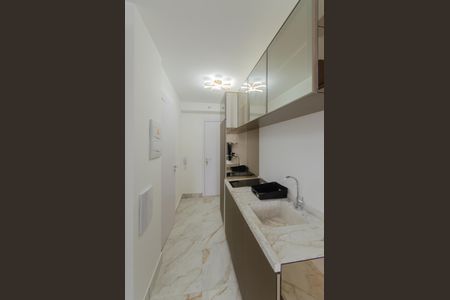 Cozinha de kitnet/studio para alugar com 1 quarto, 30m² em Vila Mariana, São Paulo