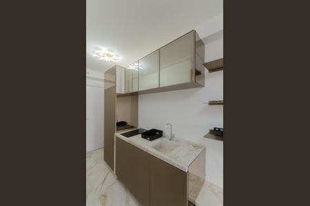 Cozinha de kitnet/studio para alugar com 1 quarto, 30m² em Vila Mariana, São Paulo