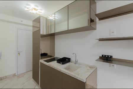 Cozinha de kitnet/studio para alugar com 1 quarto, 30m² em Vila Mariana, São Paulo