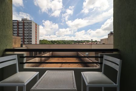 Sacada de apartamento para alugar com 1 quarto, 55m² em Centro, Ribeirão Preto