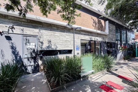 Studio para alugar com 26m², 1 quarto e sem vaga Studio para alugar com 26m², 1 quarto e sem vagaFachada - Plaquinha