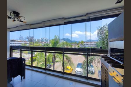 Varanda de apartamento à venda com 4 quartos, 164m² em Recreio dos Bandeirantes, Rio de Janeiro