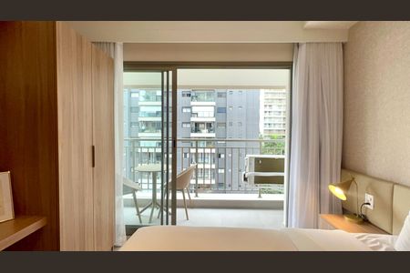 Studio à venda com 27m², 1 quarto e sem vagaVaranda