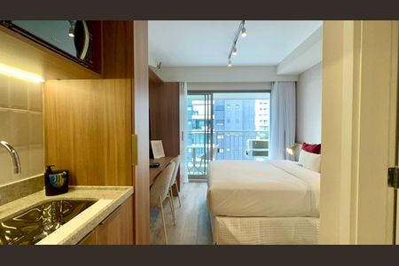 Studio à venda com 27m², 1 quarto e sem vagaCozinha