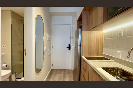 Studio à venda com 27m², 1 quarto e sem vagaCozinha