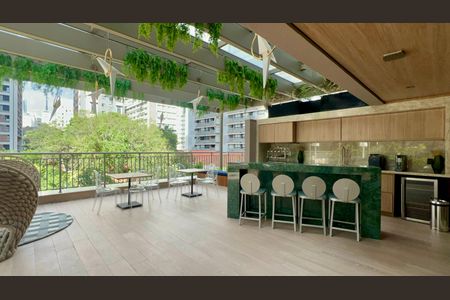 Studio à venda com 27m², 1 quarto e sem vagaChurrasqueira