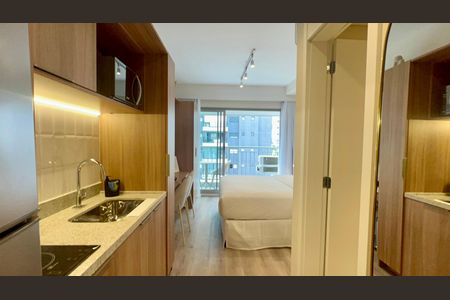 Studio à venda com 27m², 1 quarto e sem vagaCozinha