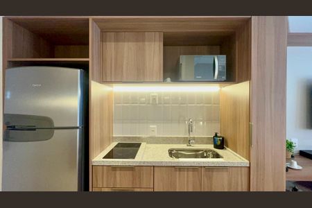 Studio à venda com 27m², 1 quarto e sem vagaCozinha