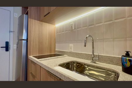 Studio à venda com 27m², 1 quarto e sem vagaCozinha