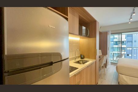 Studio à venda com 27m², 1 quarto e sem vagaCozinha