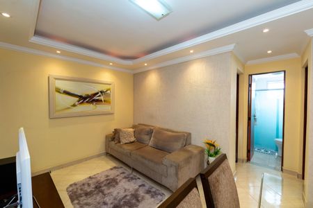 SALA de apartamento à venda com 2 quartos, 49m² em Camargos, Belo Horizonte