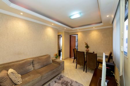 SALA de apartamento à venda com 2 quartos, 49m² em Camargos, Belo Horizonte