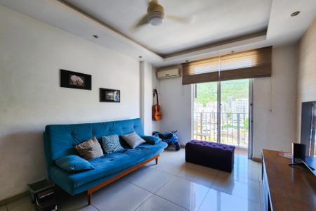 Sala de apartamento para alugar com 1 quarto, 38m² em Riachuelo, Rio de Janeiro