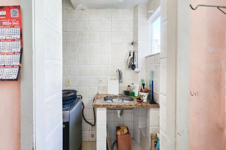 Cozinha de kitnet/studio à venda com 1 quarto, 32m² em Glória, Rio de Janeiro