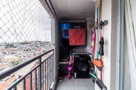 Varanda de apartamento para alugar com 2 quartos, 46m² em Jardim Copiuva, Carapicuíba