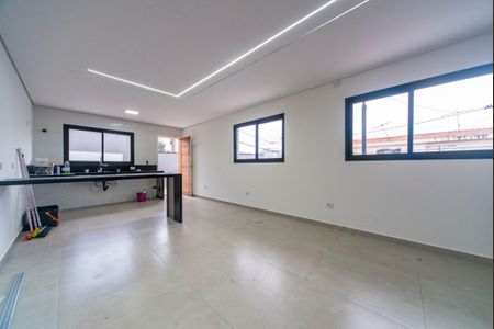 Sala de casa para alugar com 3 quartos, 92m² em Vila Scarpelli, Santo André