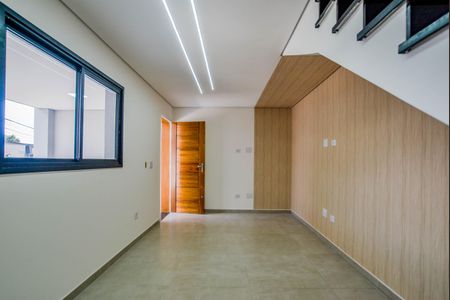 Sala de casa à venda com 3 quartos, 106m² em Vila Scarpelli, Santo André