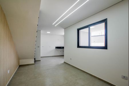 Sala de casa à venda com 3 quartos, 106m² em Vila Scarpelli, Santo André