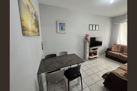 Sala de apartamento para alugar com 1 quarto, 45m² em Jardim Sao Miguel, Guarujá
