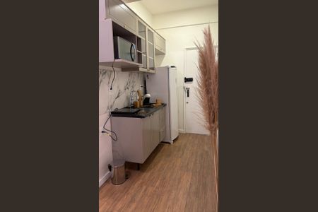 Cozinha de apartamento à venda com 1 quarto, 30m² em Centro, Rio de Janeiro
