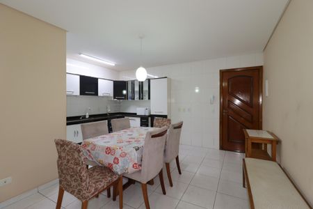 Sala de Jantar de casa à venda com 2 quartos, 73m² em Vila Curuçá, Santo André