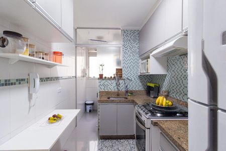 Apartamento à venda com 65m², 3 quartos e 1 vagaCozinha e área de serviço