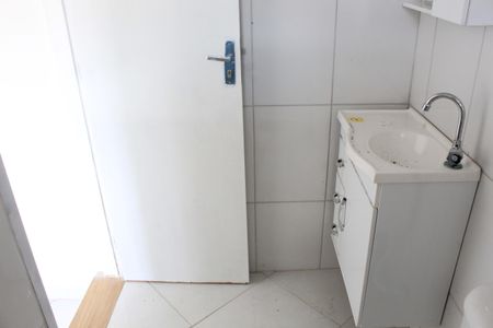 Banheiro de kitnet/studio para alugar com 1 quarto, 30m² em Parque Mirante da Mata, Cotia