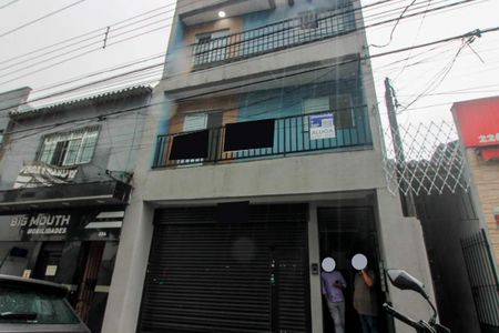 Fachada de kitnet/studio para alugar com 1 quarto, 20m² em Vila Marieta, São Paulo