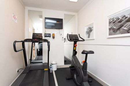 Apartamento para alugar com 40m², 2 quartos e sem vaga Apartamento para alugar com 40m², 2 quartos e sem vagaÁrea comum - Academia