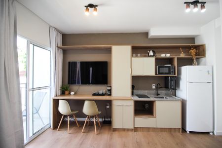 Suíte  de kitnet/studio para alugar com 1 quarto, 30m² em Vila Olímpia, São Paulo