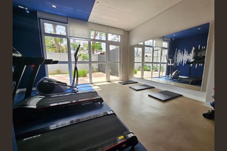 Studio para alugar com 27m², 1 quarto e sem vaga Studio para alugar com 27m², 1 quarto e sem vagaAcademia