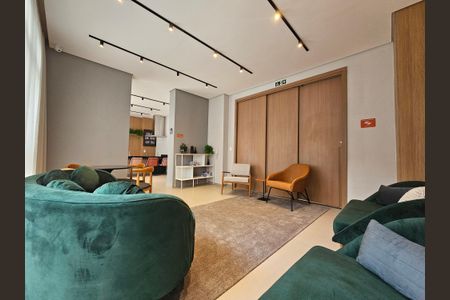 Studio para alugar com 27m², 1 quarto e sem vaga Studio para alugar com 27m², 1 quarto e sem vagaÁrea comum - Salão de festas