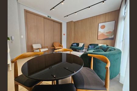 Studio para alugar com 27m², 1 quarto e sem vaga Studio para alugar com 27m², 1 quarto e sem vagaÁrea comum - Salão de festas