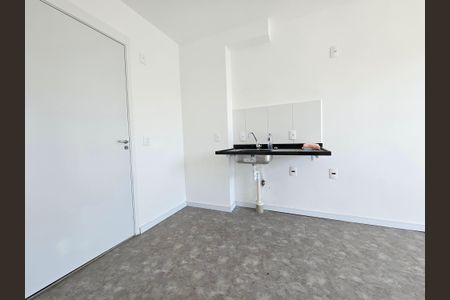 Cozinha de kitnet/studio para alugar com 1 quarto, 27m² em Campo Belo, São Paulo