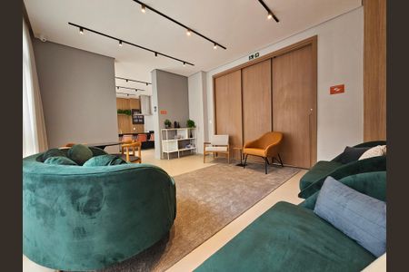 Studio para alugar com 27m², 1 quarto e sem vaga Studio para alugar com 27m², 1 quarto e sem vagaÁrea comum - Salão de festas