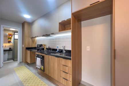 Apartamento para alugar com 39m², 2 quartos e sem vaga Apartamento para alugar com 39m², 2 quartos e sem vagaCozinha e área de serviço